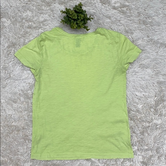 PINK Victoria’s Secret SS T-shirt 💗 Lime - Picture 5 of 11